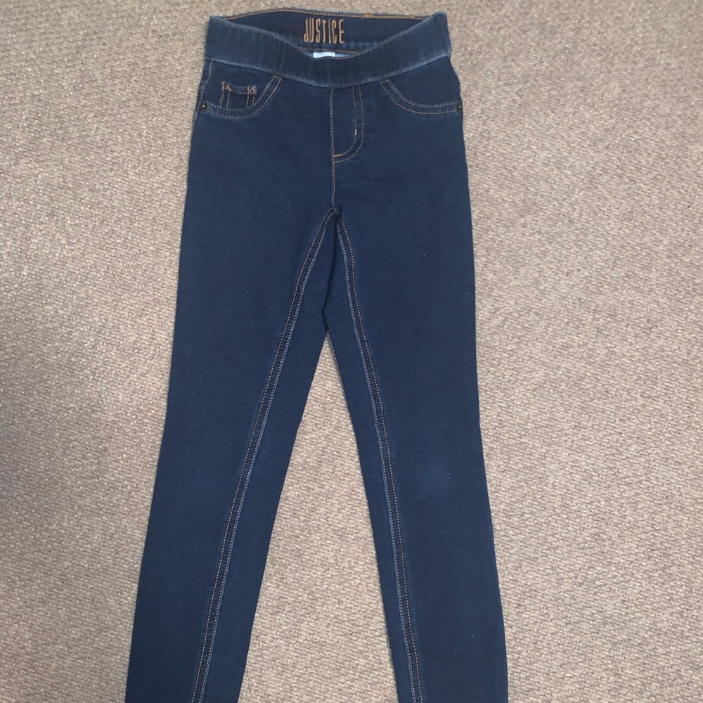 Justice mid rise legging ~size 8 slim